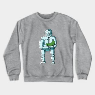 Ice Sasquatch and Pickle Baby Crewneck Sweatshirt